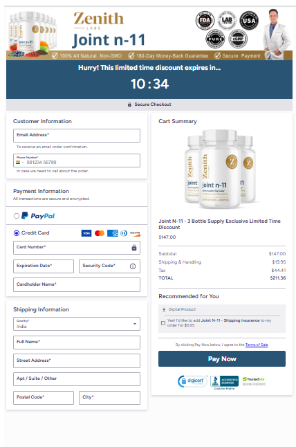 Joint n-11 order page